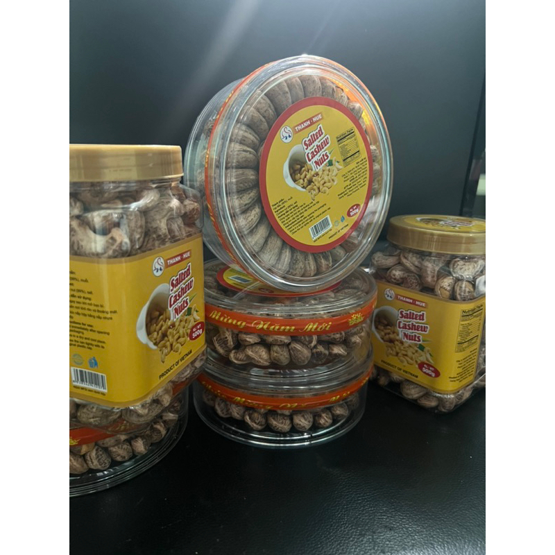 Hạt Điều Rang Muối xếp hoa A cồ 500gr