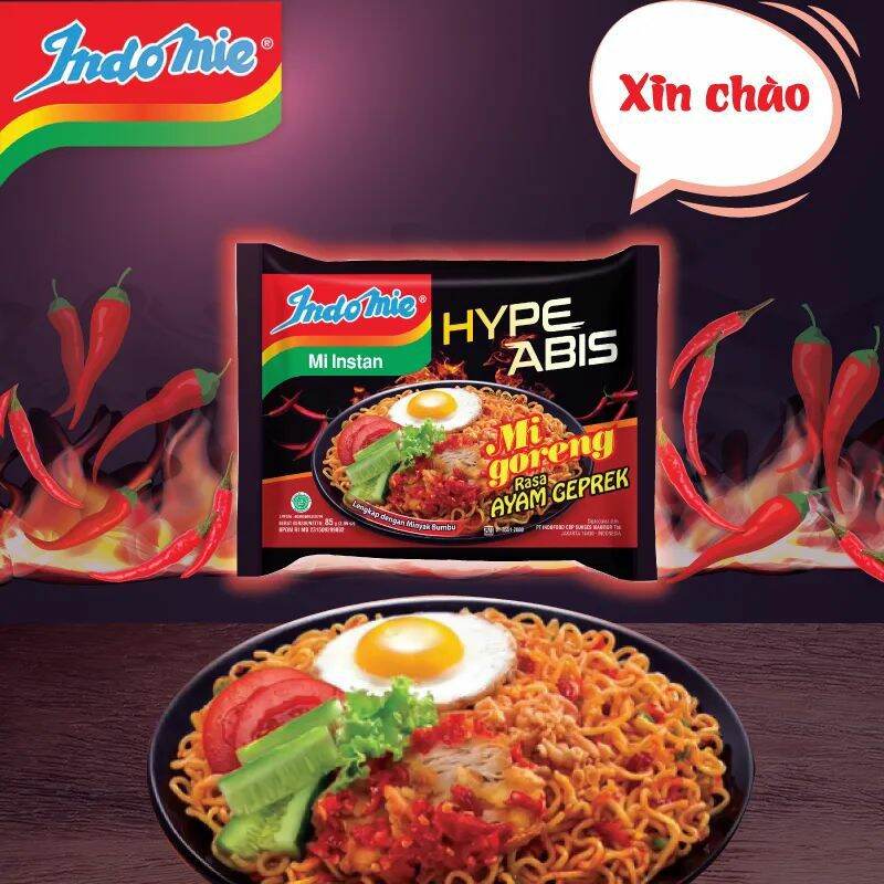 Mì Xào Indomie (Đủ vị)
