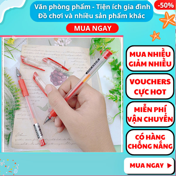 Combo 2 Bút mực nước đỏ ✓Giá rẻ ✓Văn phòng phẩm , đồ dùng học tập✓ Nguyễn Thùy Store