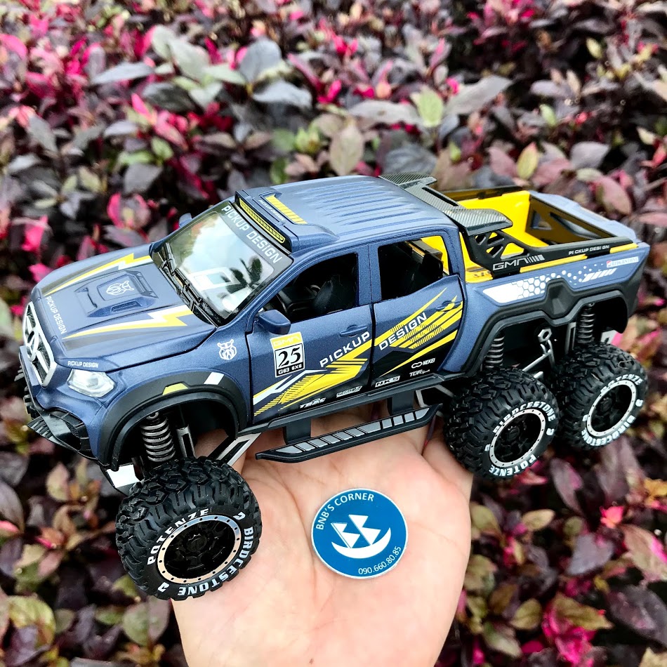 [BNB's Corner] Xe mô hình Mercedes X-Class Exy 6x6 tỷ lệ 1:28