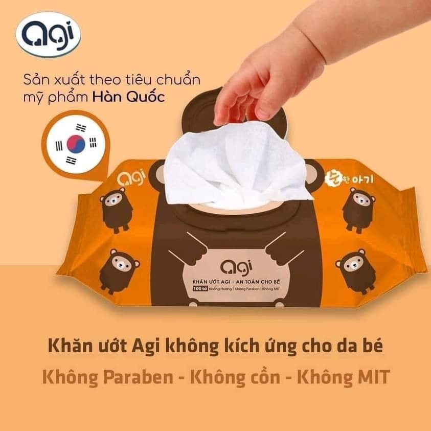 Khăn giấy ướt AGI không mùi