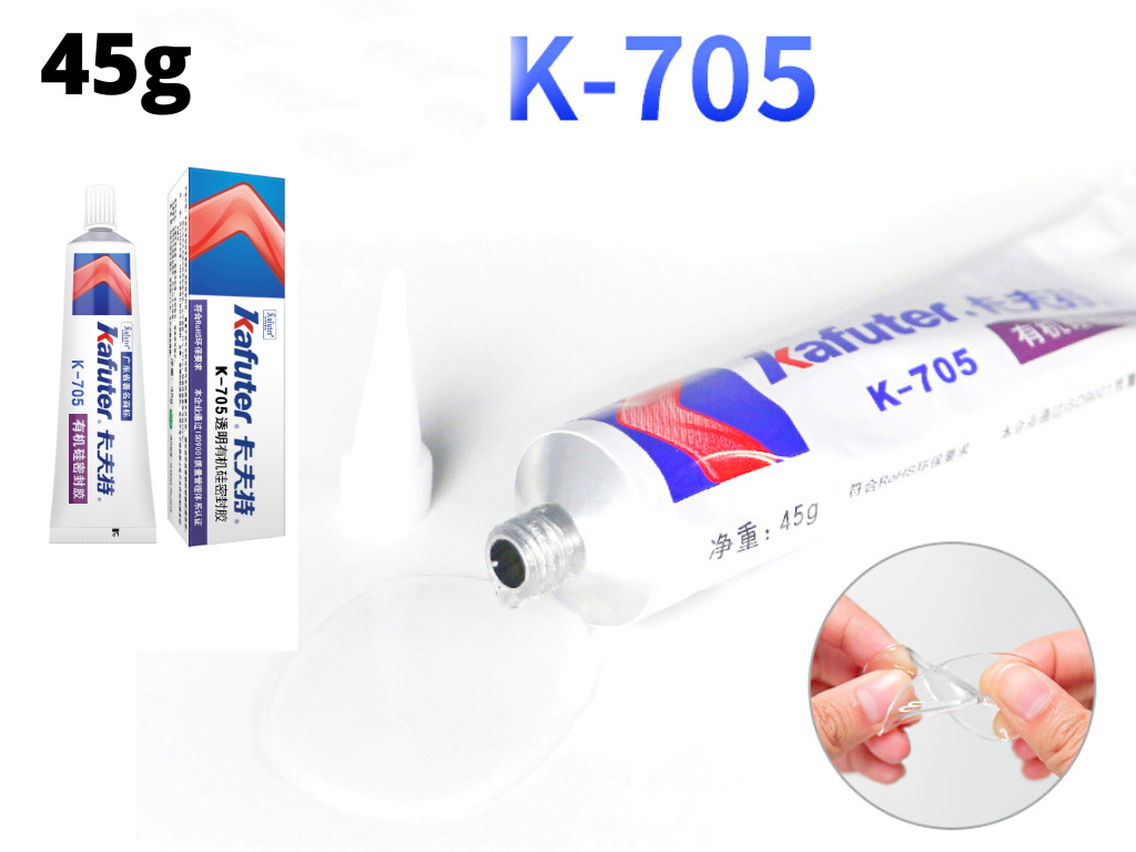 Keo silicone đổ mạch tản nhiệt trong suốt kafuter k-705