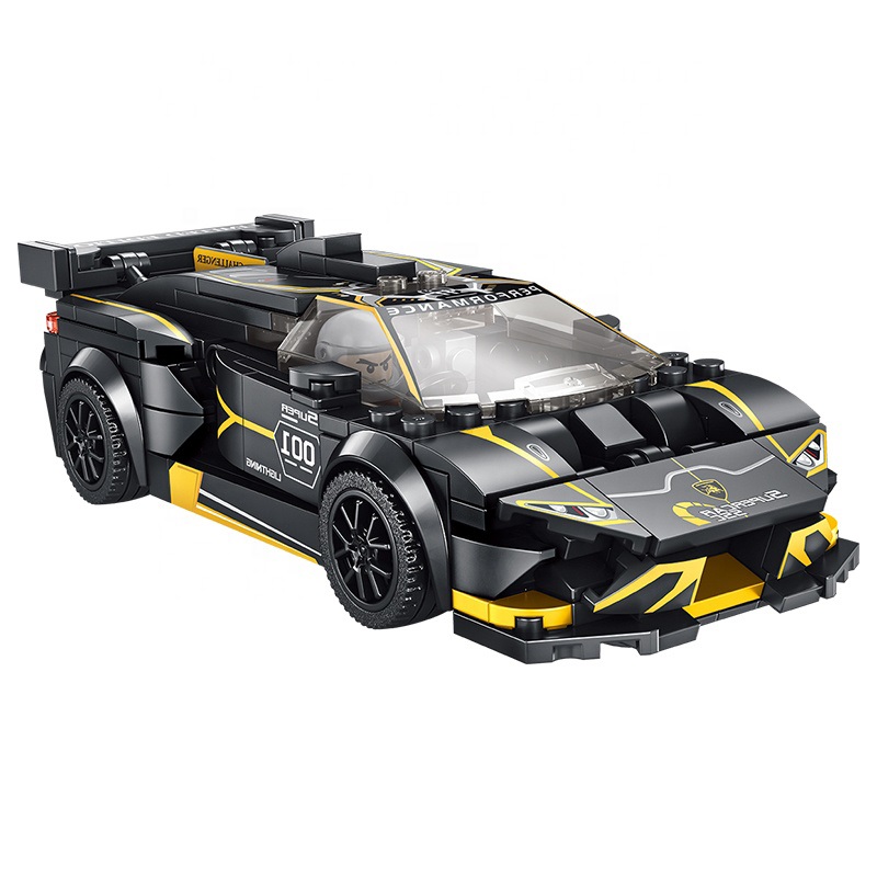 Bộ đồ chơi lắp ráp lego xe đua Racing Car Ferrari Panlos 666003