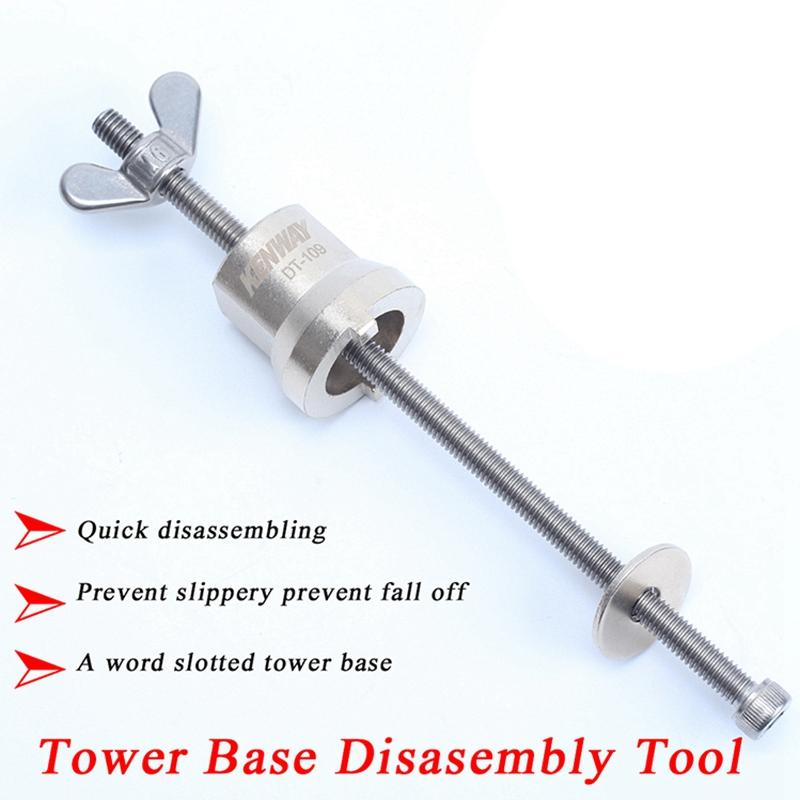 Bicycle Flywheel Hub Disassemble Removal Tool With Steel Sleeve For Bike Repair~