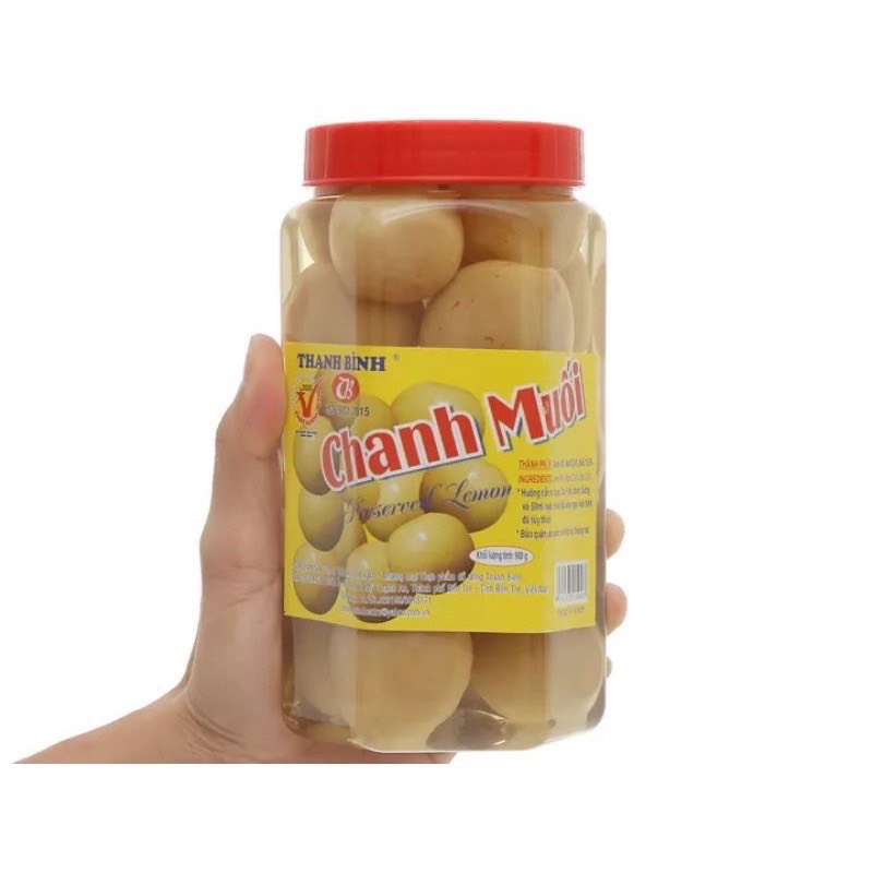 Chanh muối Thanh Bình hủ 900g