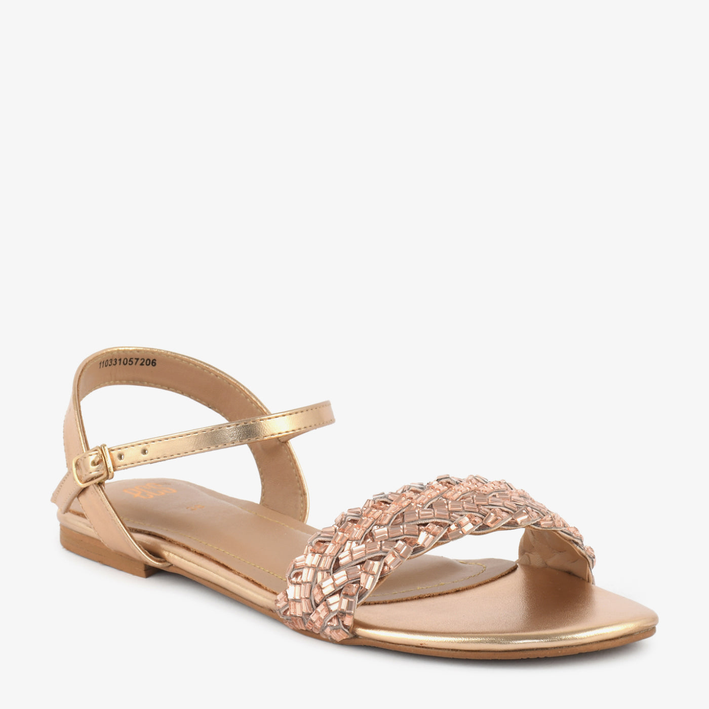 ECS%20Golden%20Weave%20Flat%20Sandals%20For%20Women%20-%20Image%207