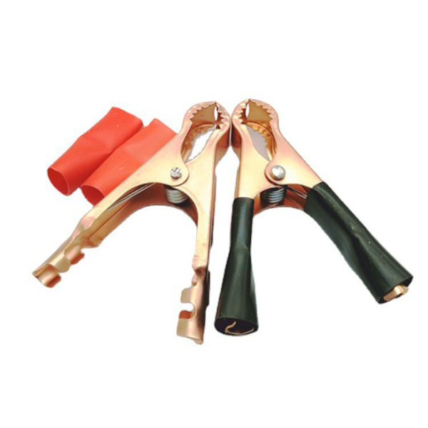 ( 1 cặp) Kẹp cá sấu kẹp bình ắc quy 50A - 75mm đỏ+đen