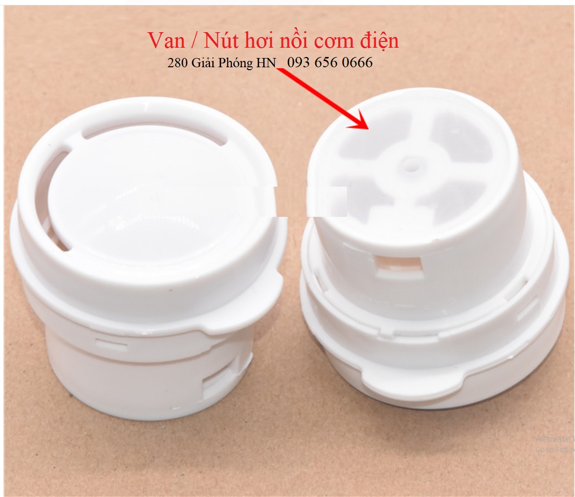 Van thoát hơi thông minh - van thoát hơi nước nồi cơm