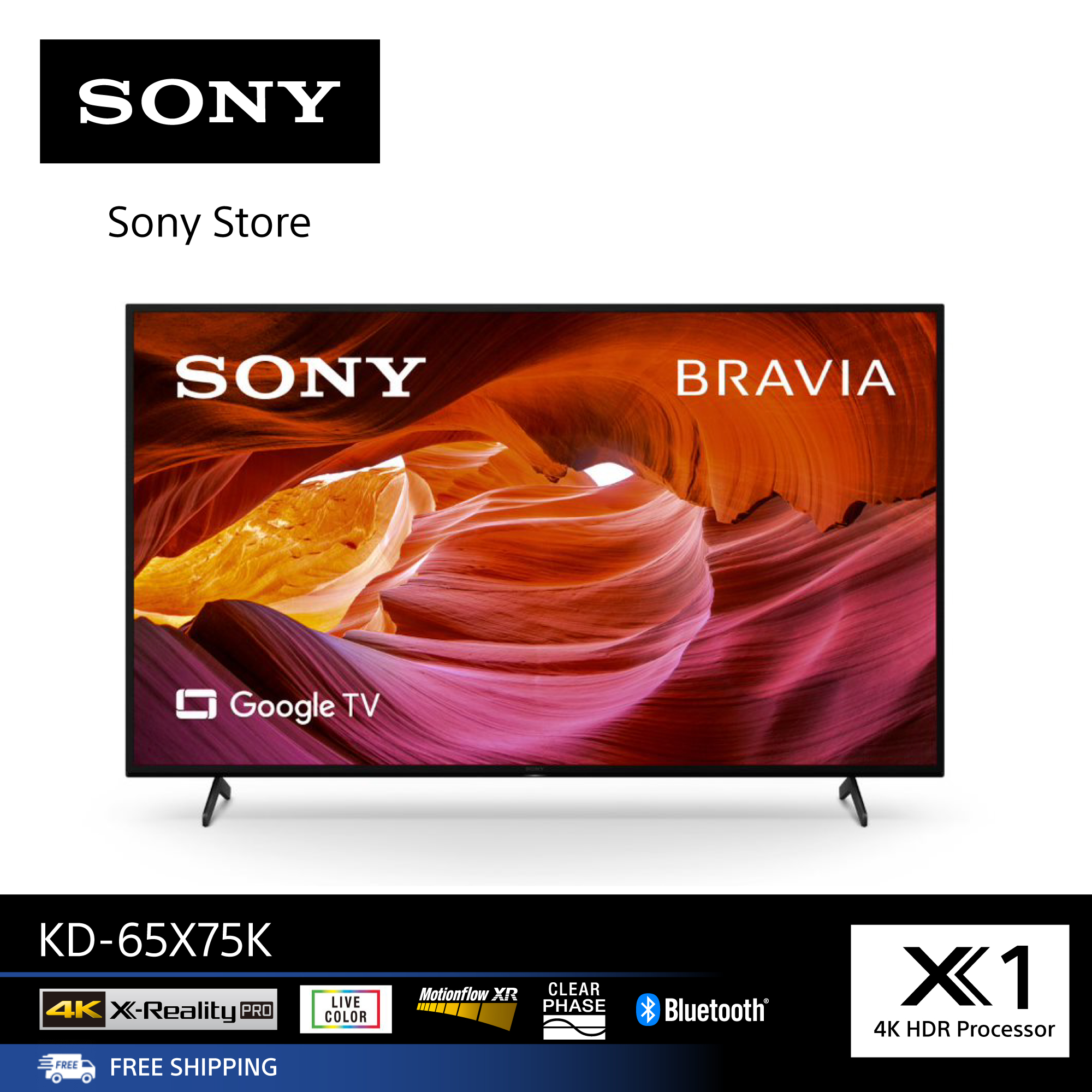 KD-55X80L (55 นิ้ว) 4K Ultra HD High Dynamic Range (HDR) สมาร์ททีวี ...