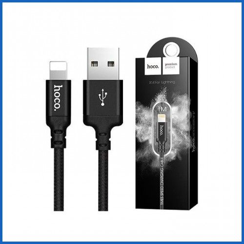 Dây Sạc Nhanh Hoco X14 Dây Dù cho Iphone/Ipad/Androi/TypeC  1M/2M