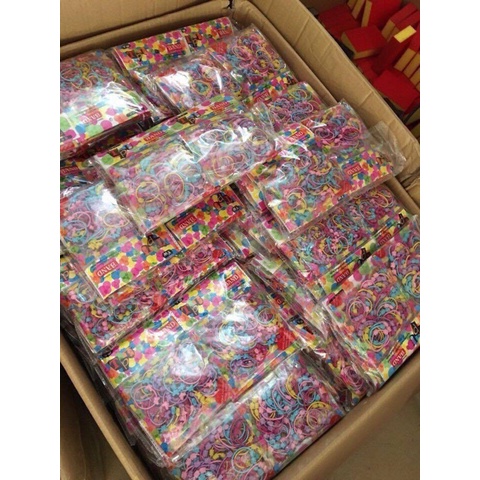 Set 50 Dây Buộc Tóc Dễ Thương Cho Bé Gái