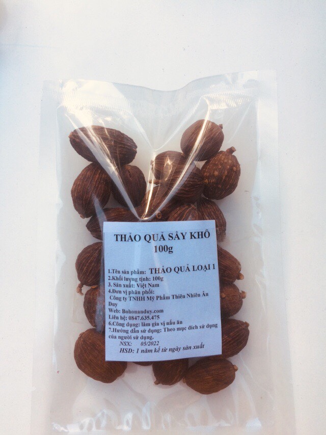 THẢO QUẢ SẤY KHÔ 100G (LOẠI 1)