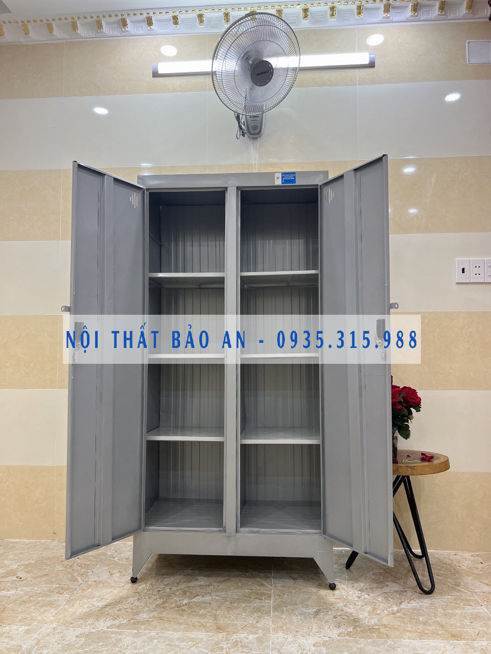 Tủ hồ sơ văn phòng 2 cửa BẢO AN