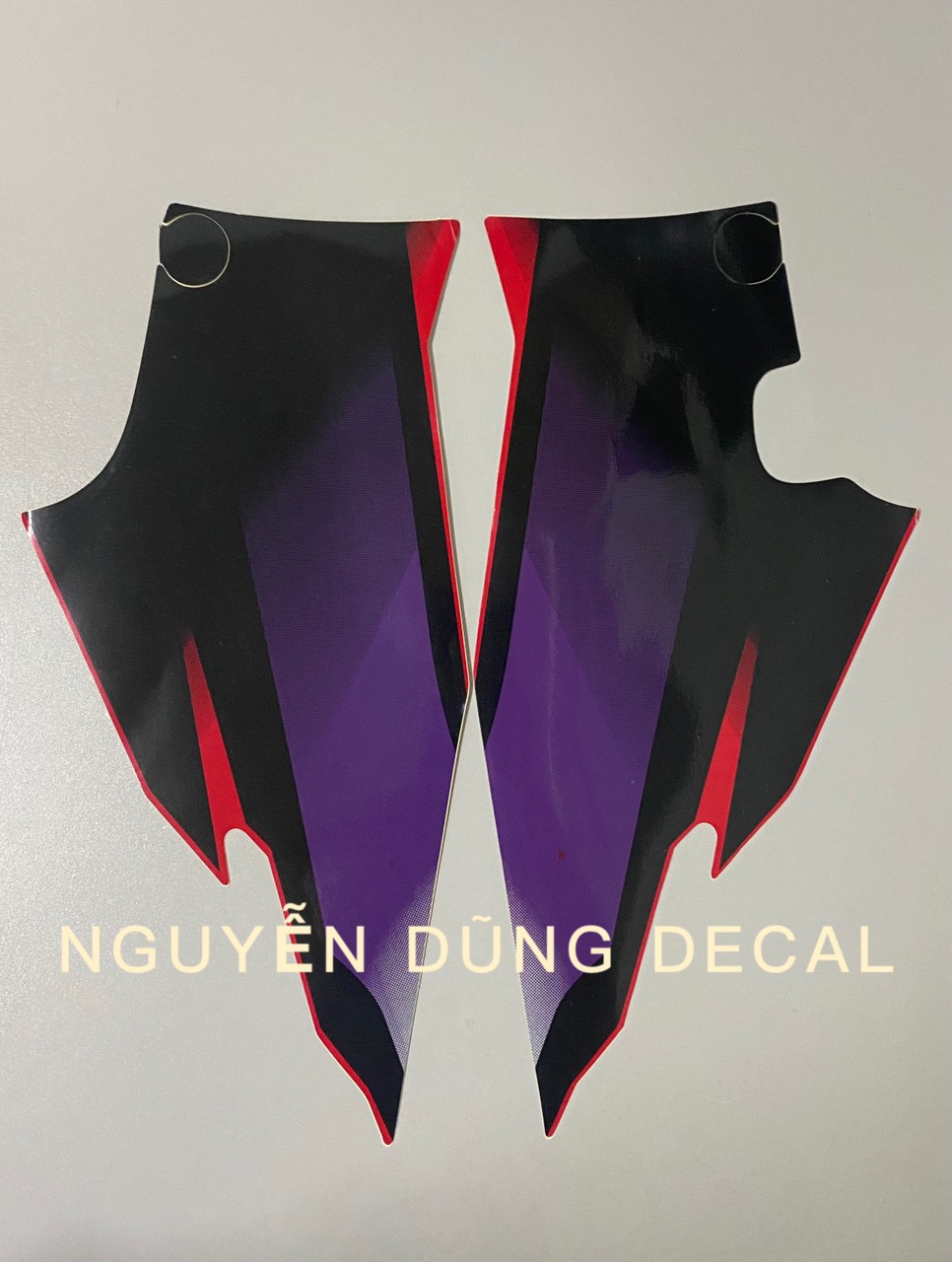 Tem Wave ZX màu đỏ đen (3 lớp)