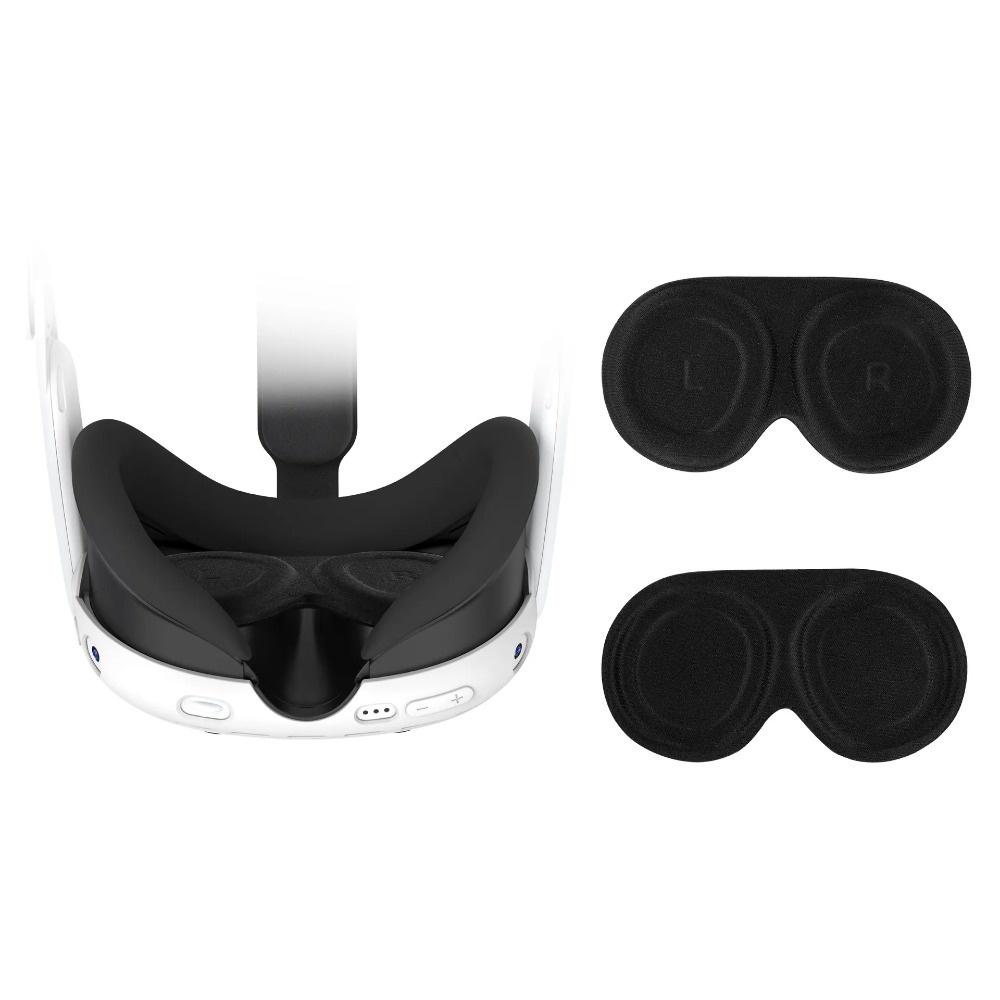 For Meta Quest 3 VR Lens Protector Cover Dustproof Anti-Scratch VR Lens Cap Replacement for Meta Oculus Quest 3 Game Accessories