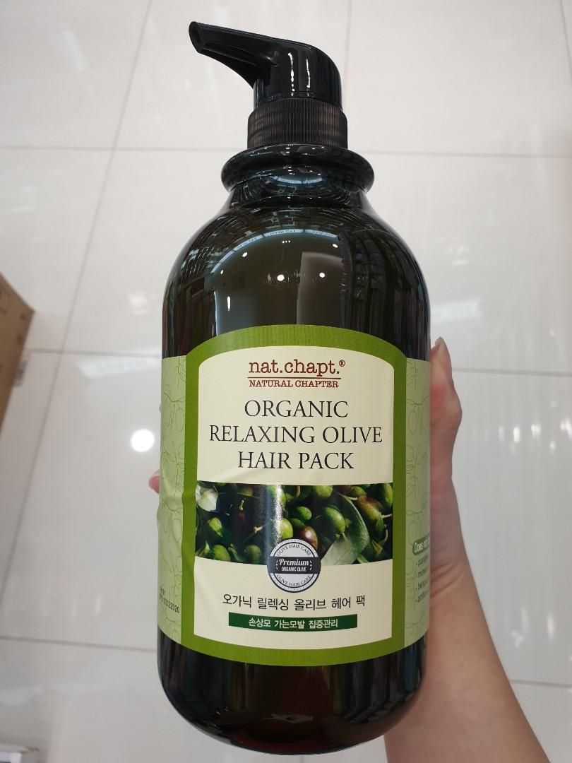 Organic relaxing hair