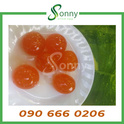[Chỉ giao TPHCM] Lòng đỏ trứng muối sạch cỡ 13gr - 50 trứng/túi