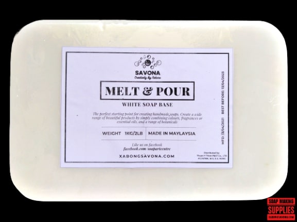 Phôi Xà Phòng Glycerin 1 kg - Glycerin Melt & Pour Soap Base 1 Kg SavonA