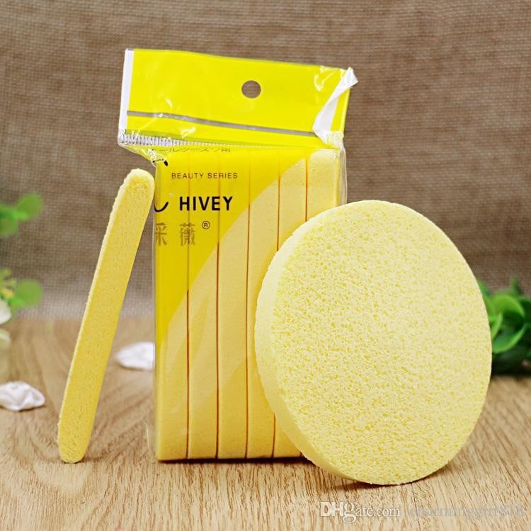 Set 2 gói bông nở rửa mặt bọt biển 12 miếng