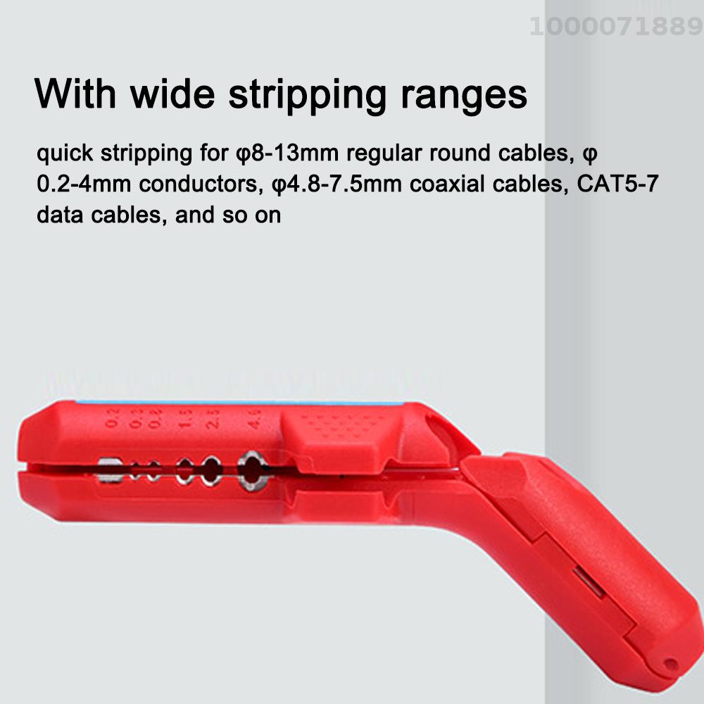 Wire Stripper Cable Crimper Pliers Crimping Tool Cable Stripping Wire Cutter Multi Tools Cut Line Multifunctional Hand Tools