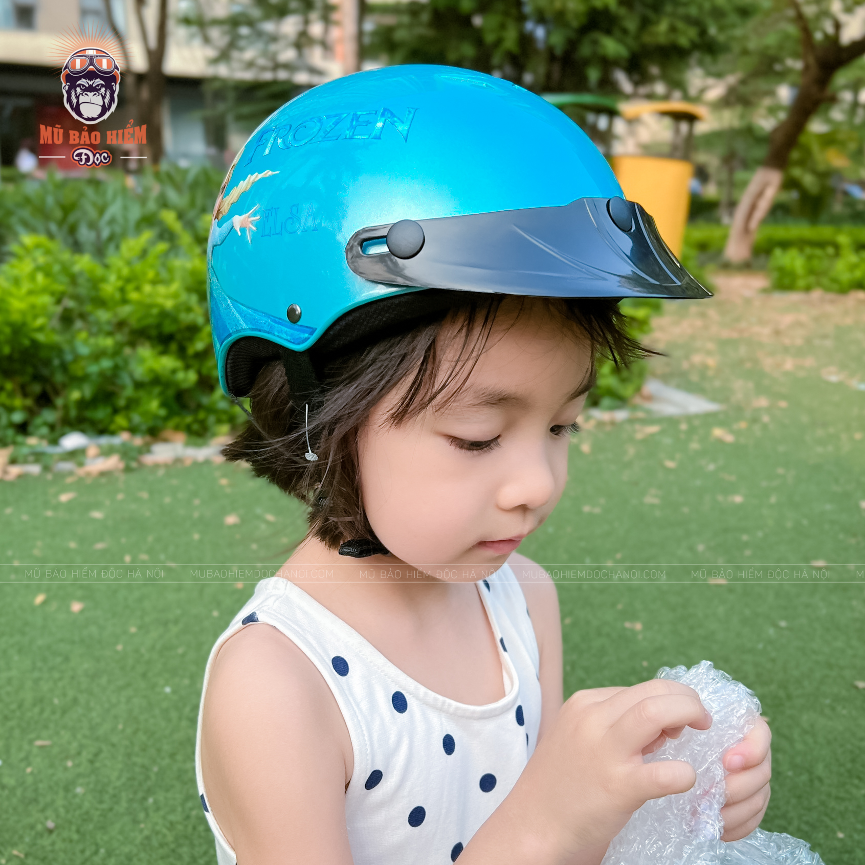 Mũ Bảo Hiểm Trẻ Em Lưỡi Trai – PROTEC KITTY
