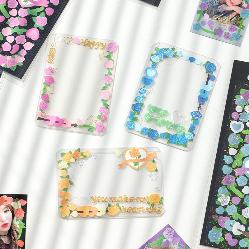 Sticker Rose trang trí Toploader - Be Tiny Stationery
