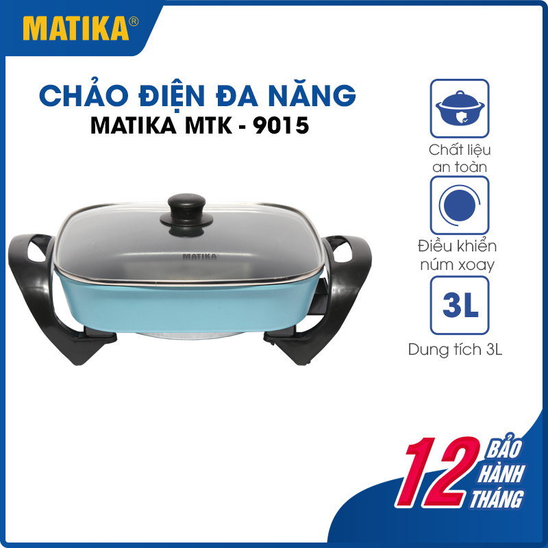 Chảo Điện Đa Năng MATIKA MTK-9015