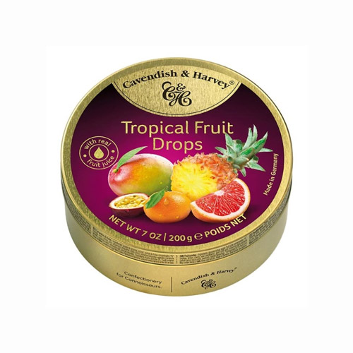 KẸO TRÁI CÂY NHIỆT ĐỚI CAVENDISH & HARVEY 200G