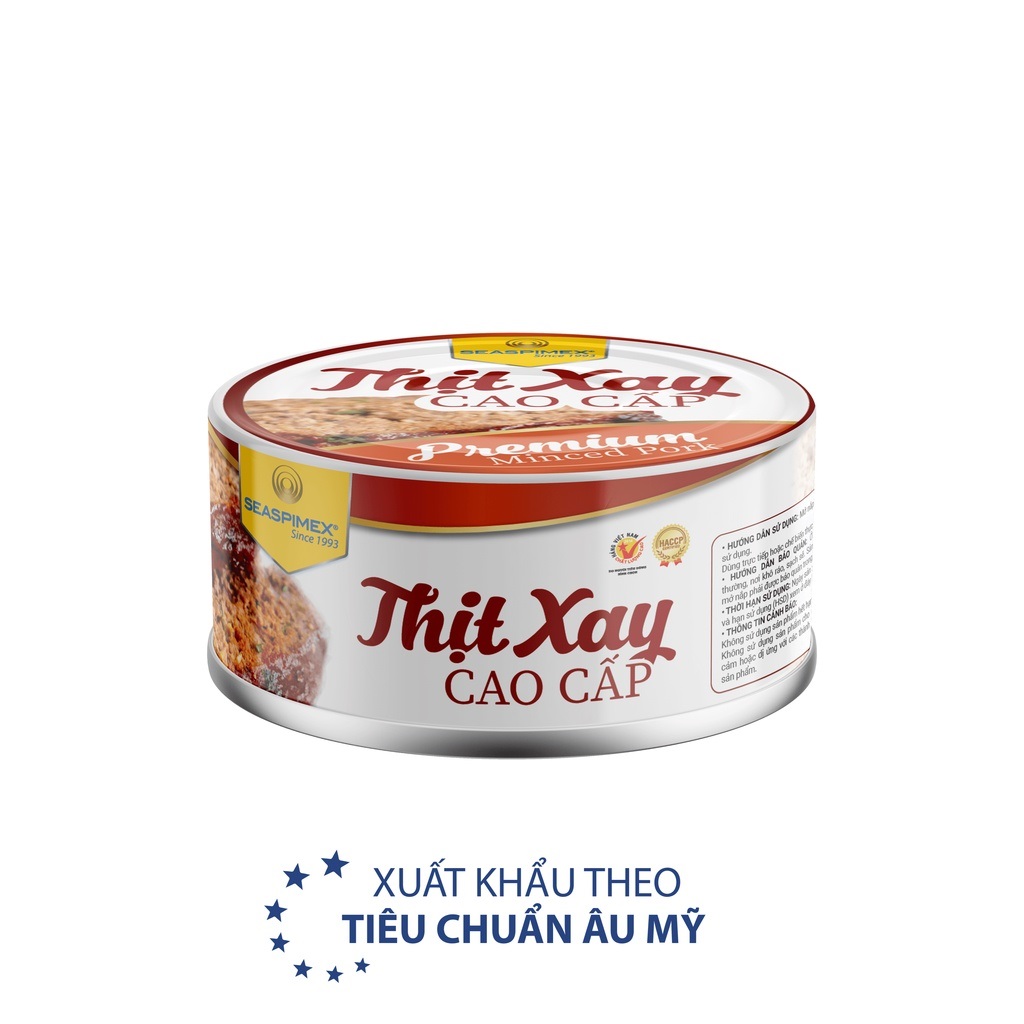 Thịt Hộp Heo 2 Lát Seaspimex 160gr