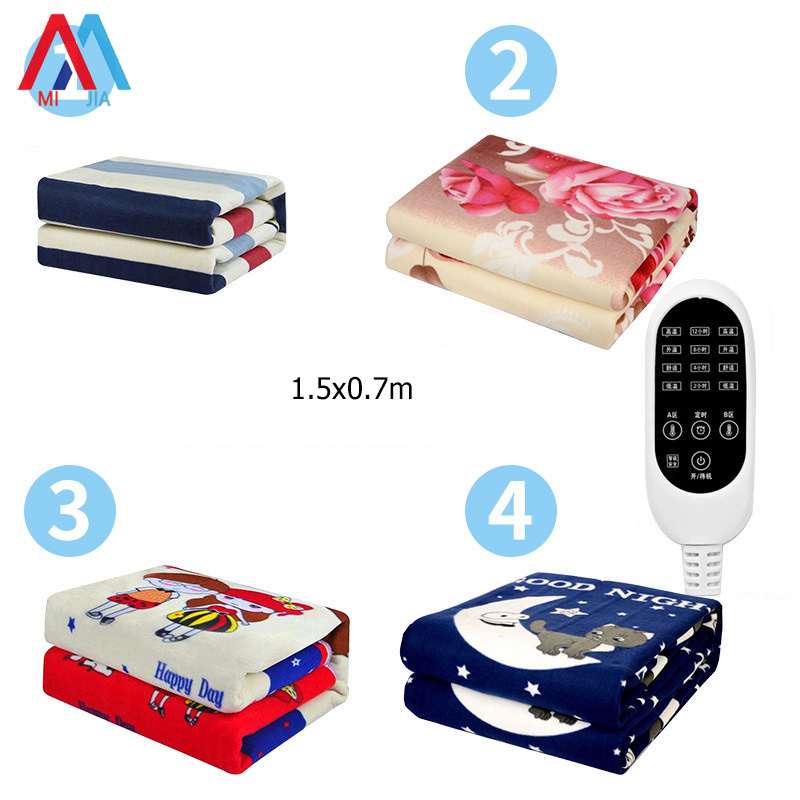 XIAOMIJIA Intelligent timing double double control temperature electric blanket wholesale thickened student dormitory home heating single electric blanket