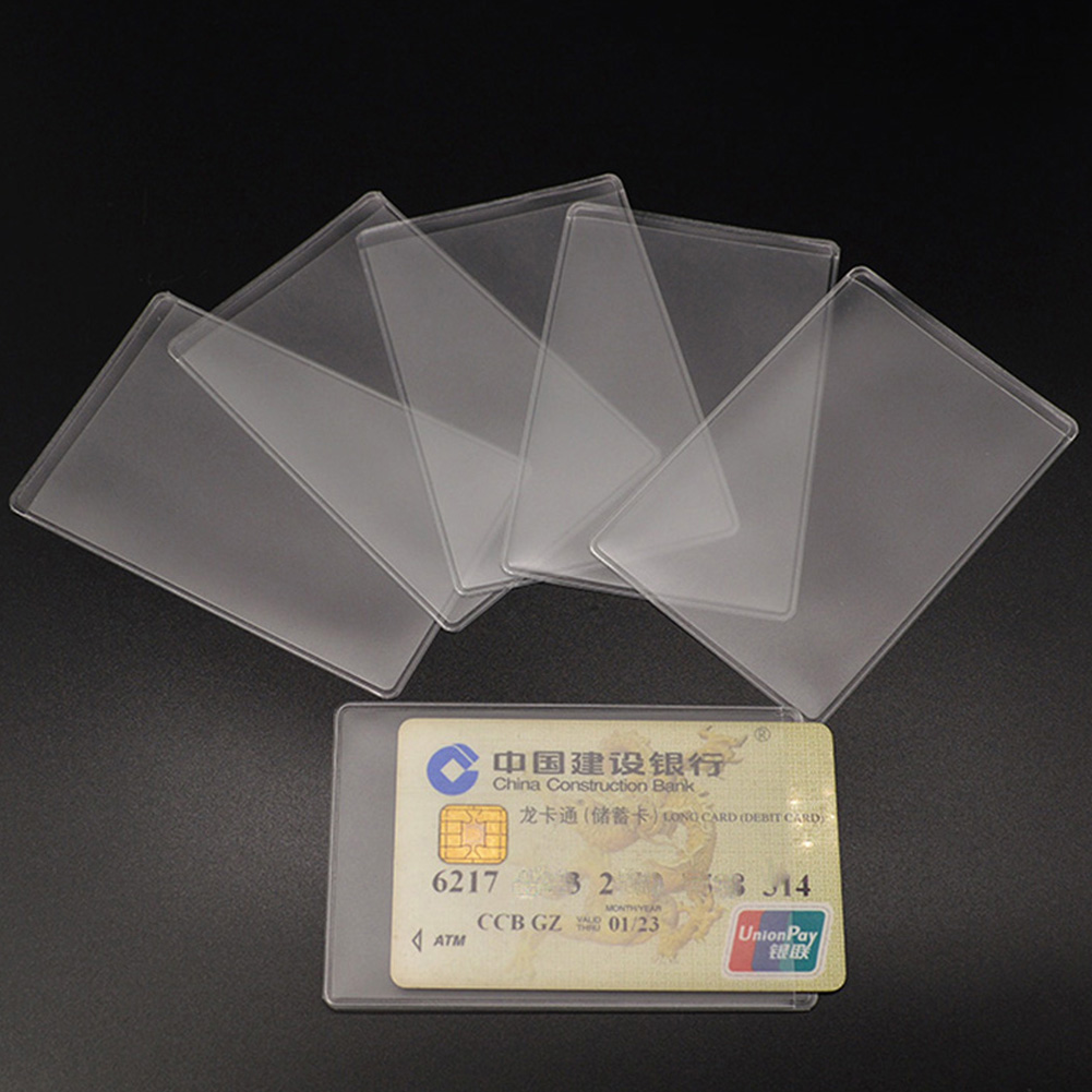 【Inkwell Tales】1pc Waterproof Transparent Scrub PVC Card Cover Silicone ...