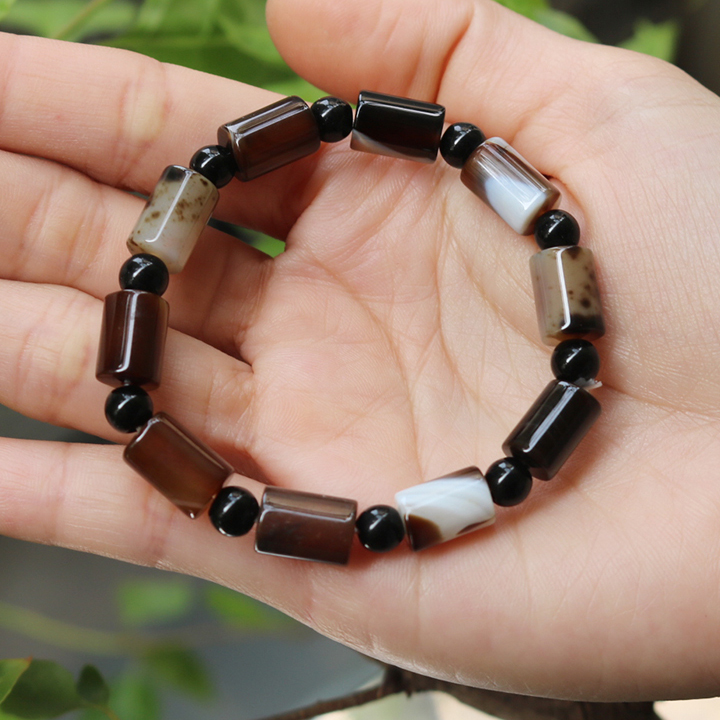 TẶNG kèm dây sâu vòng dự phòng - Vòng tay gia công đá cao cấp nhiều mẫu hạt 8ly