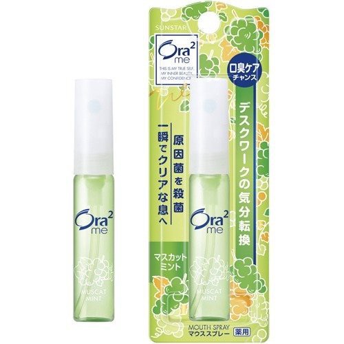 Xịt thơm miệng SUNSTAR Ora2 Nhật Bản (mùi ngẫu nhiên)