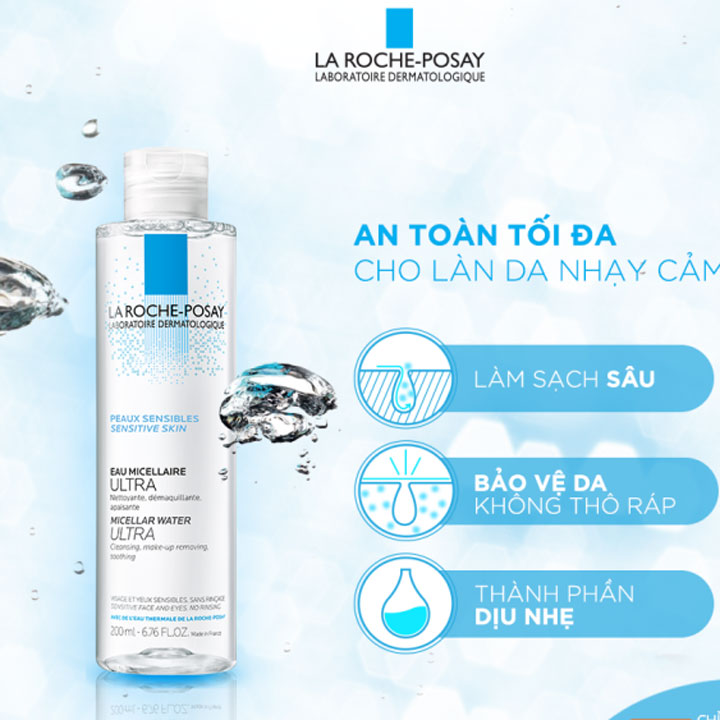 Nước tẩy trang La Roche Posay