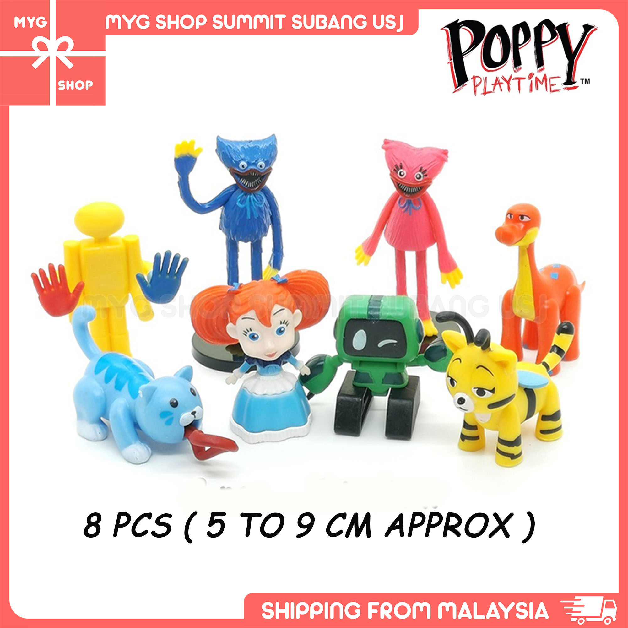 Plushies Poppy Playtime deals Bundle -New 8pcs