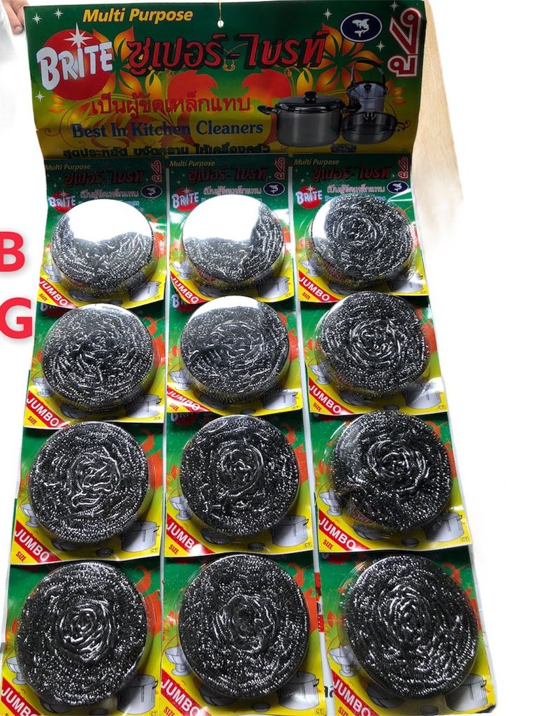 [Cước Đại] Cước Chà Nồi Thái Lan - Miếng Chà Xoong Nồi