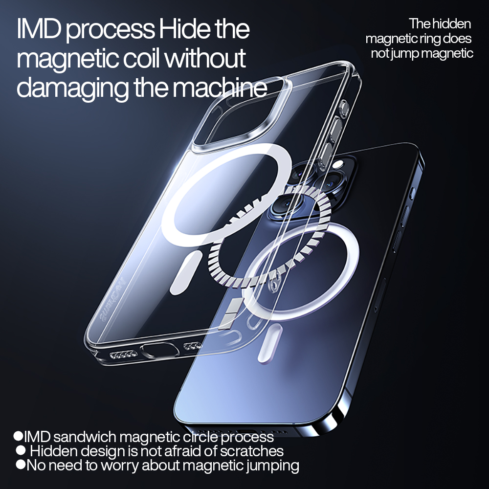 Smartdevil Ốp điện thoại cho Iphone 15 Pro Max trường hợp iPhone 15 Pro trường hợp iPhone 15 trường hợp iPhone 15 cộng với chống thả Trong Suốt TPU Bìa hỗ trợ sạc không dây