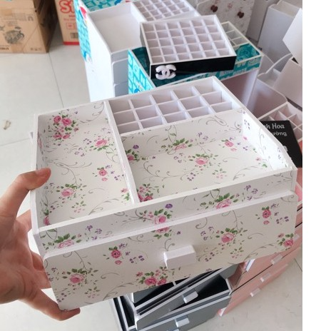 Kệ mỹ phẩm 2 tầng 25cm tiện dụng