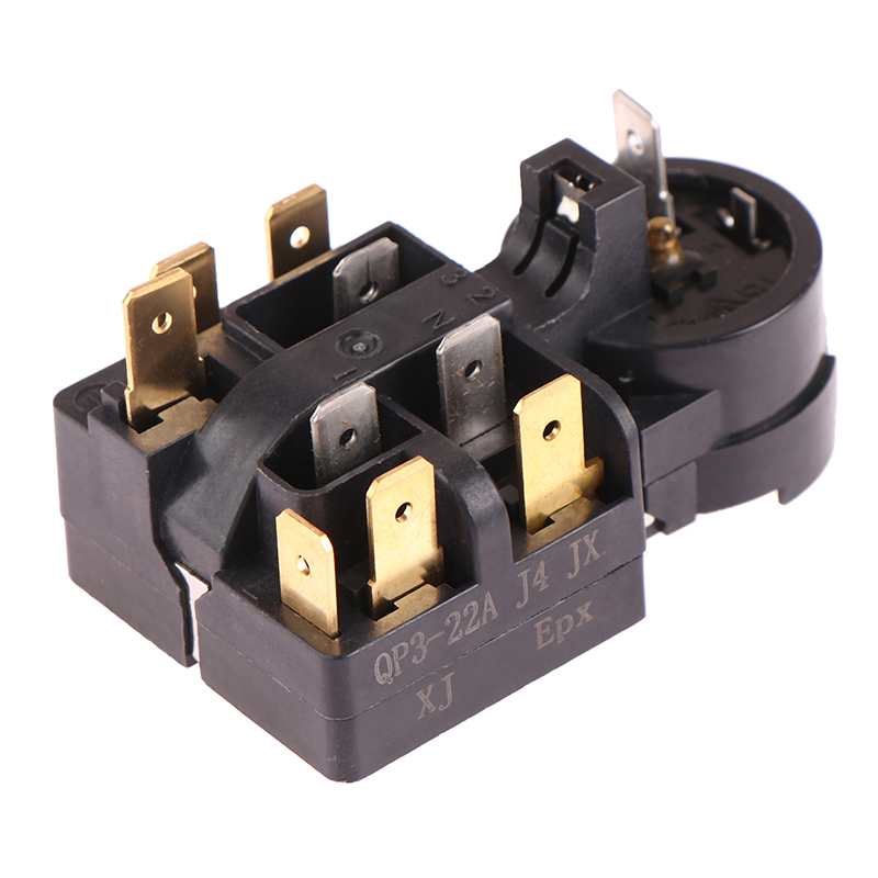 [TM Store]💖[HOT SALE]🎈🎈 Refrigerator Freezer Compressor Replacement Parts QP3-12A PTC Starter Relay And Overload Protector For Haier Fridge
