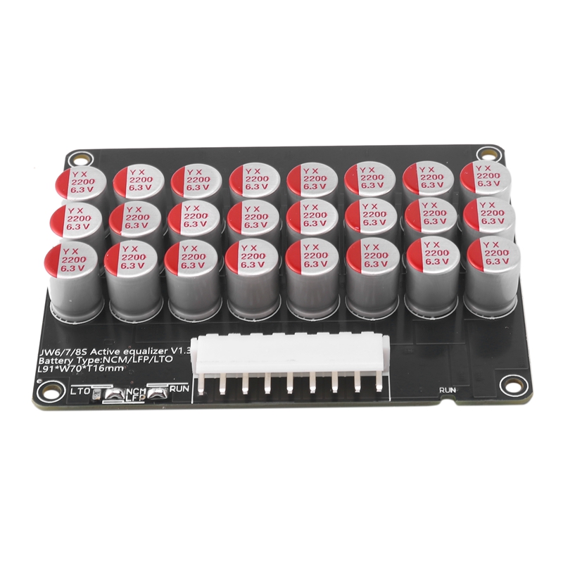 Whole Group Balancer 8S 5A Active Lithium Lipo Lifepo4 Battery Equalizer Energy Transfer Capacitor BMS Board