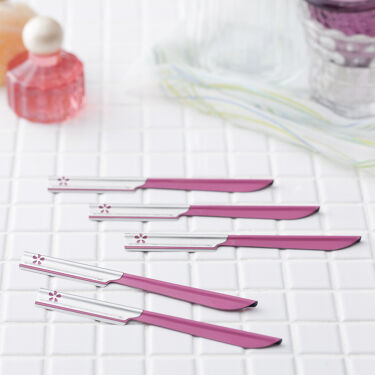 Set 10 Dao Cạo Lông Mặt Lông Mày Kai nội địa Nhật Bản