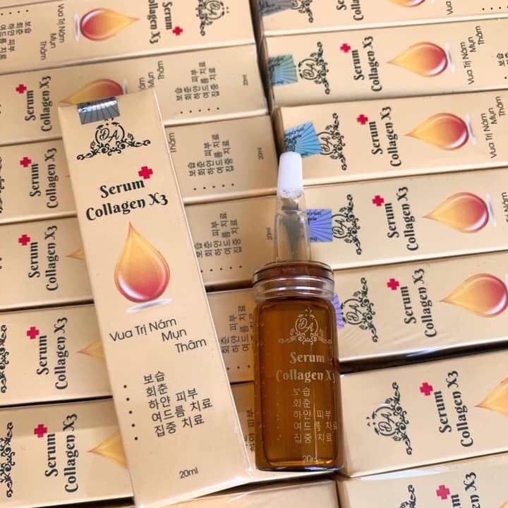 [HCM] Serum collagen x3 giảm nám, mụn thâm 20ml