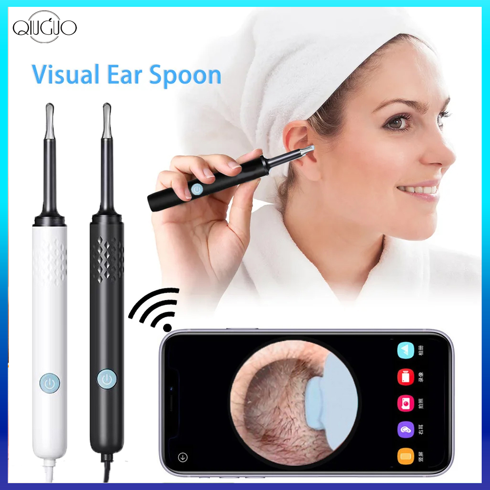 Smart Visual Ear Pick With Camera 3.5mm Visible Ear Spoon Ear Cleaner ...