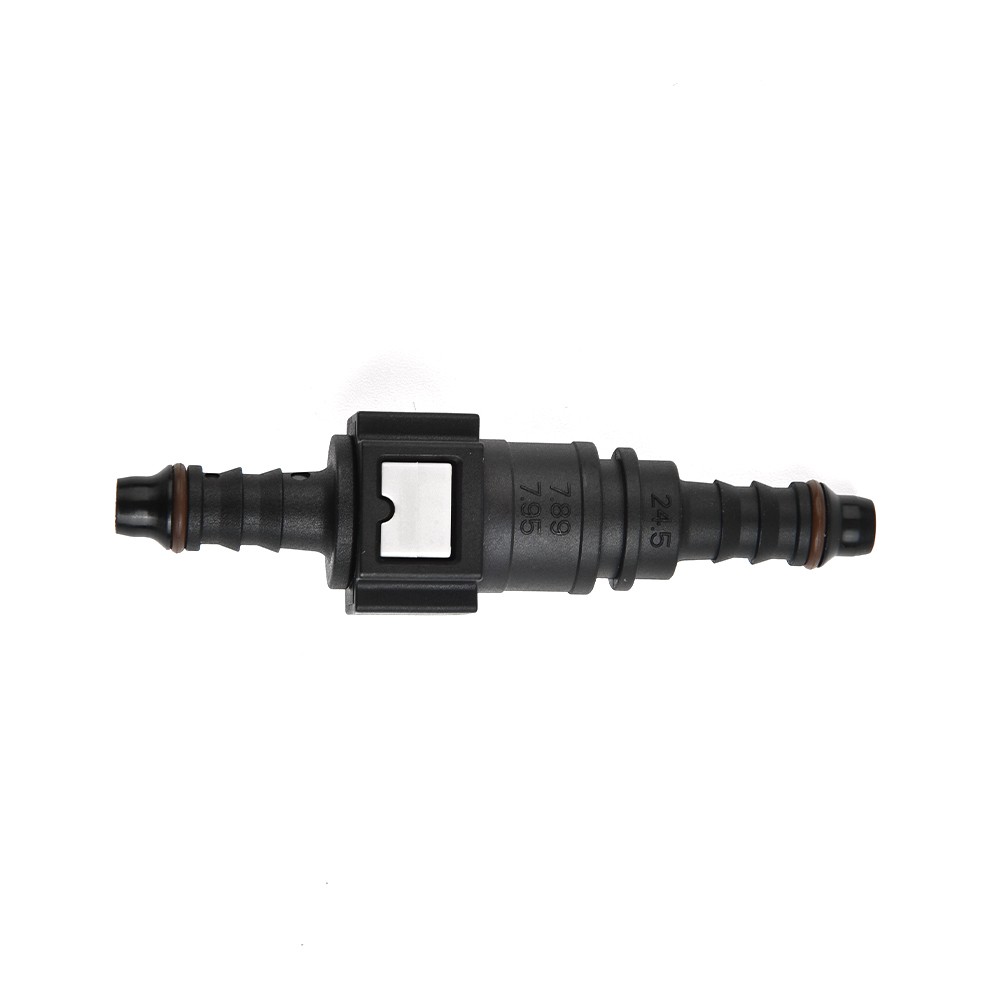 【ISMAY】 Straight 7.89mm Fuel Line Hose Quick Release Connector For: 6mm Inner Diameter