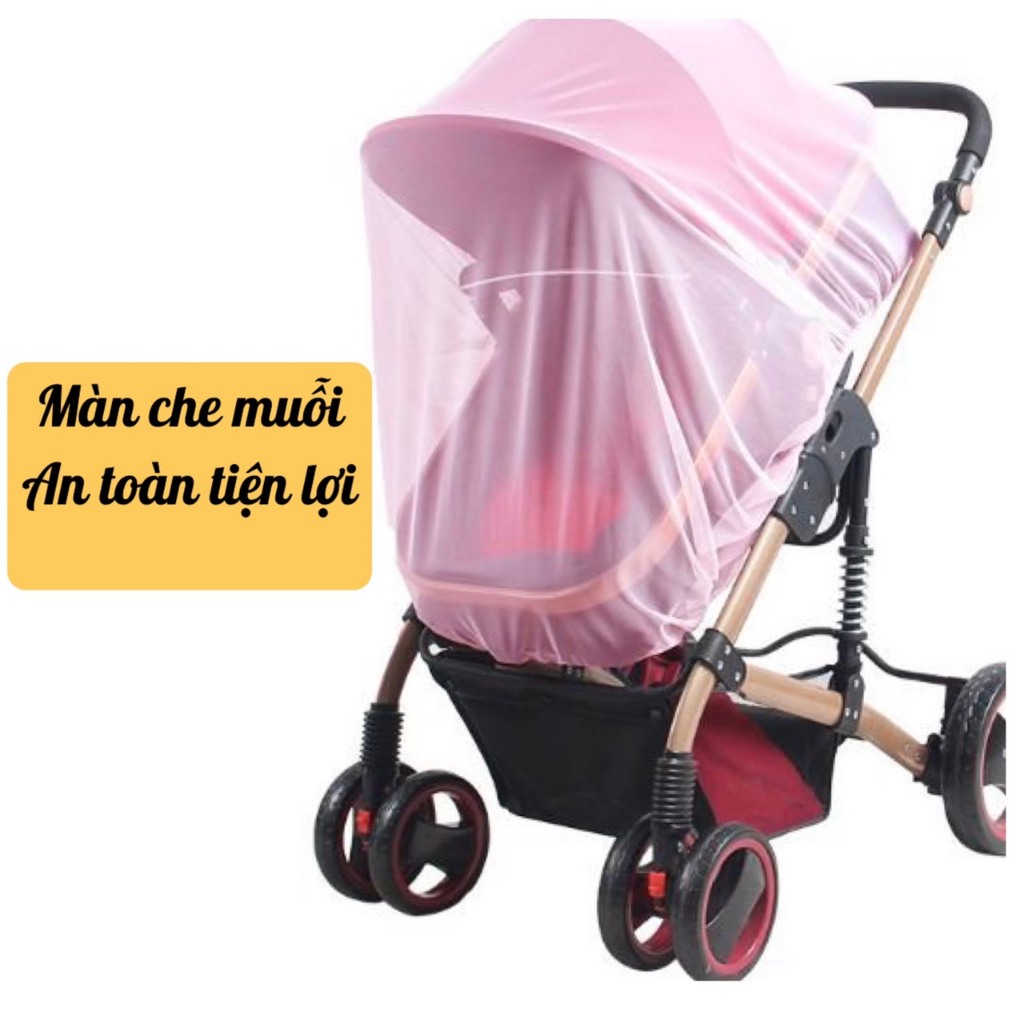 Màn che muỗi trùm xe đẩy cho bé