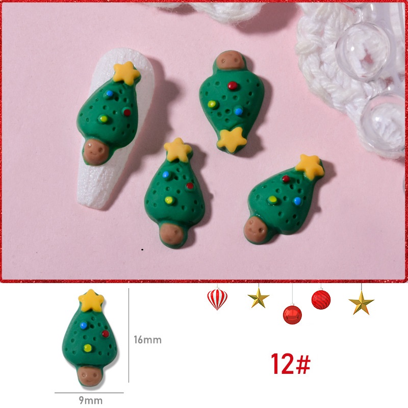 Charm noel 2024 | giáng sinh merry christmas | trang trí móng tay