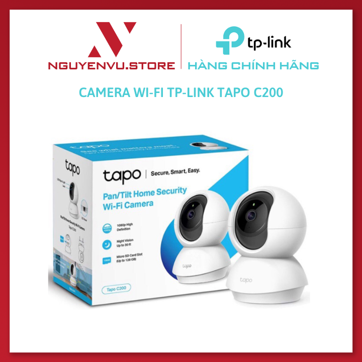 TP Link TAPO C200 1080p Home Security 360 directional WiFi camera-authentic
