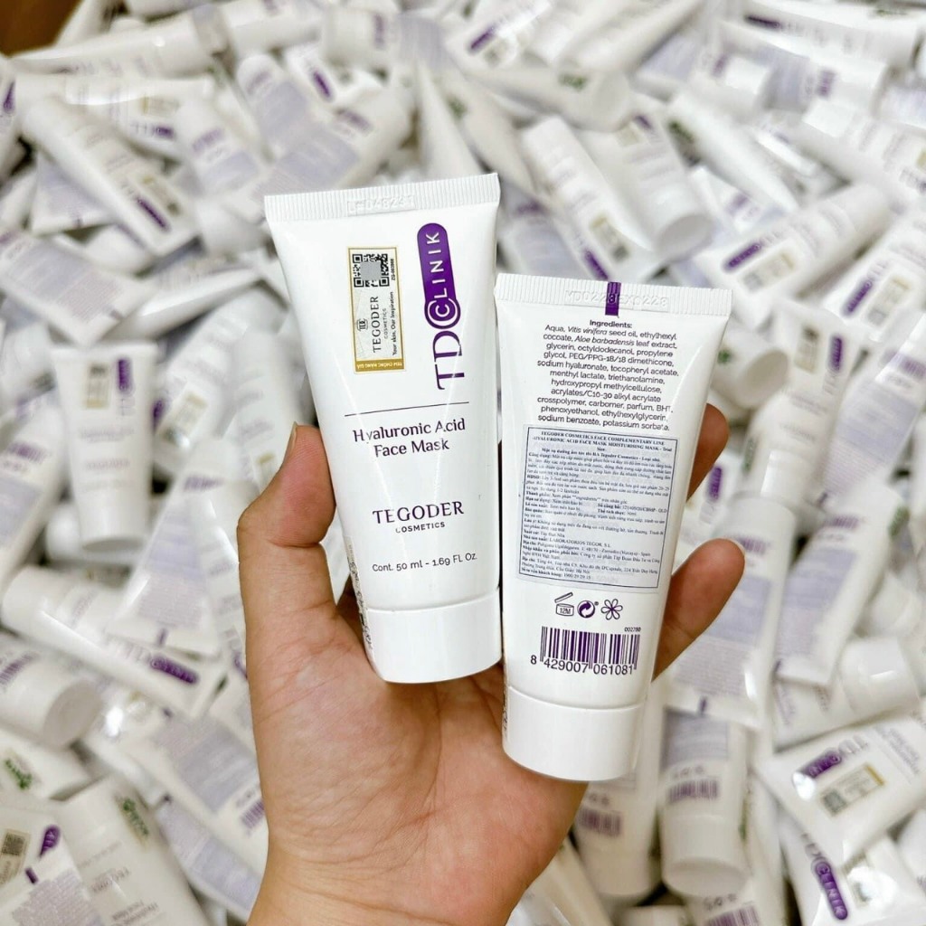 (Hàng Cty date 2028) Mặt nạ HA cấp ẩm và phục hồi da Tegoder Hyaluronic Acid face mask 50ml