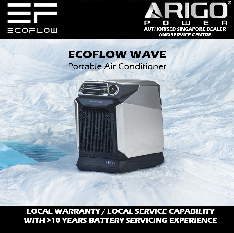 ecoflow wave battery powered portable air conditioner