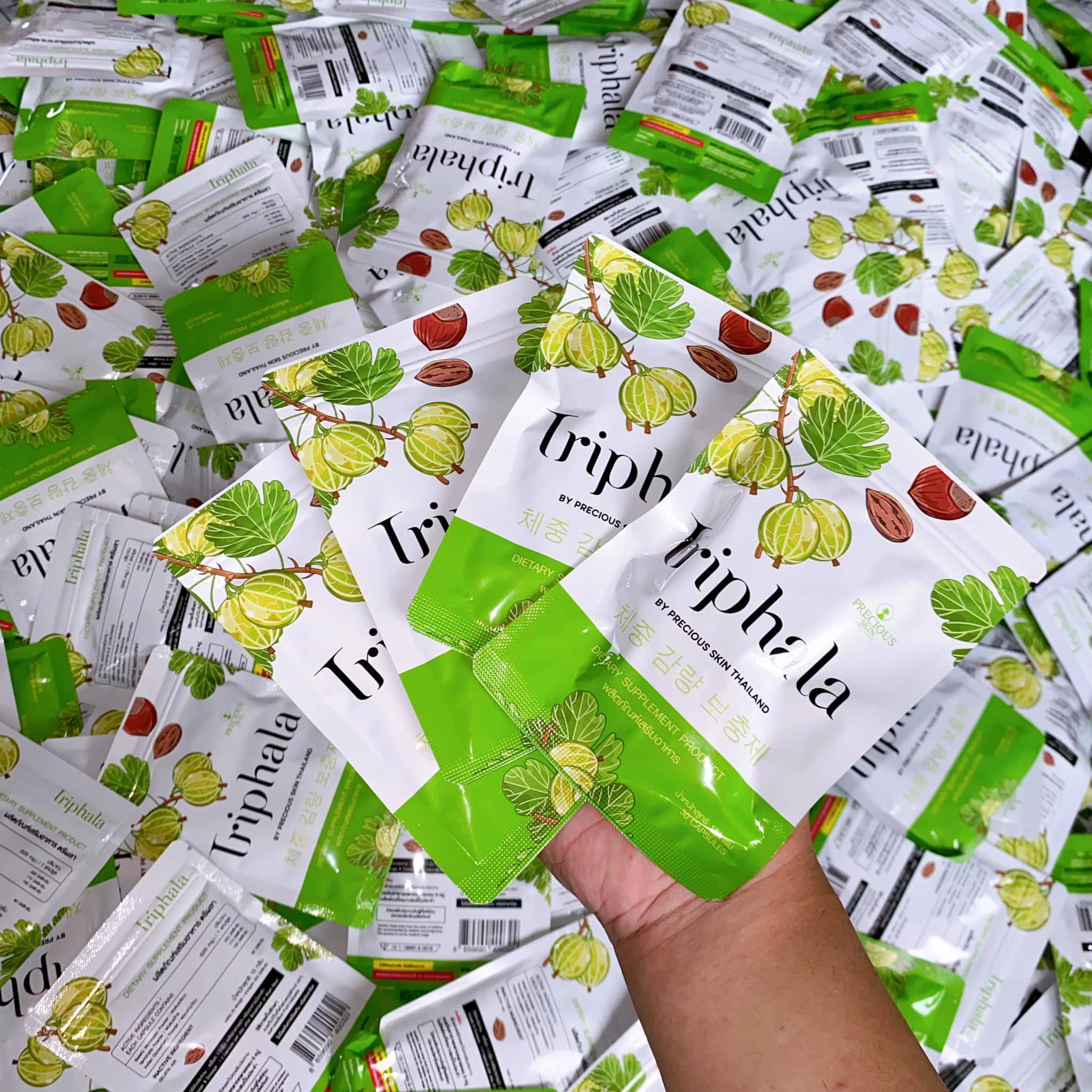 Viên uống giảm cân detox triphala Thái Lan